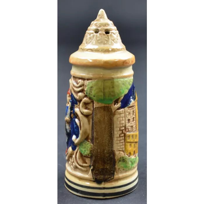 Ceramic Beer Stein Salt Or Pepper Shaker - 4.375" Tall