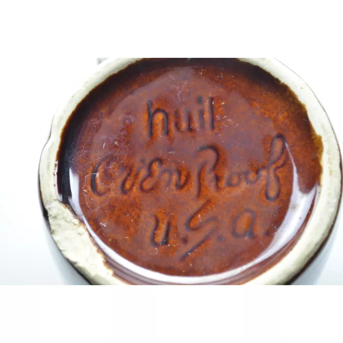 Hull Oven Proof Mug - Brown Drip - 5" Tall