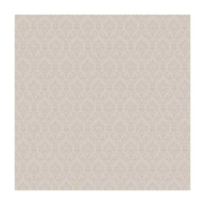 Small Damask Wallpaper Taupe Norwall Wallcovering SK34708
