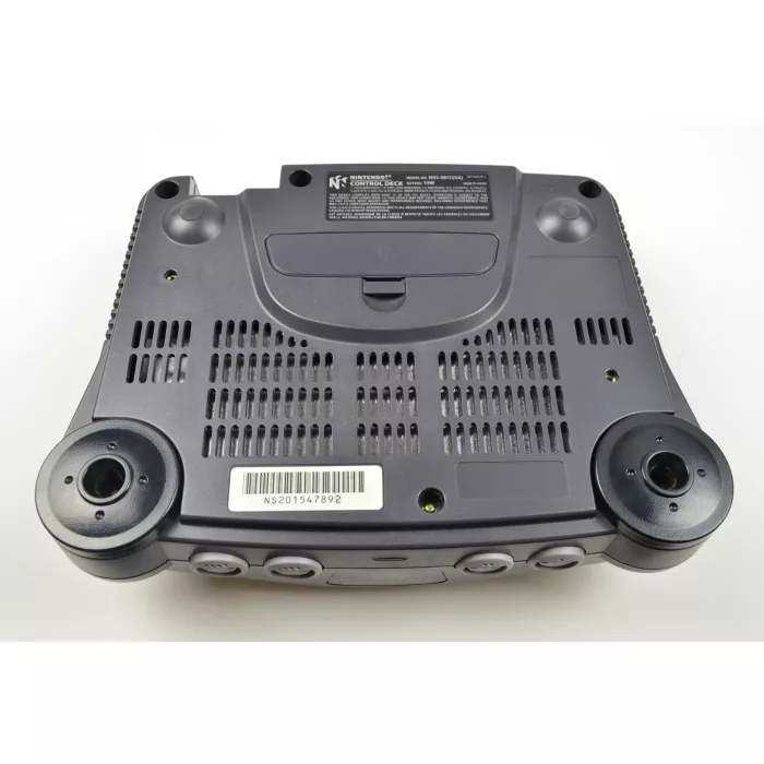 Nintendo 64 Console With Memory Expansion And Cords - Black