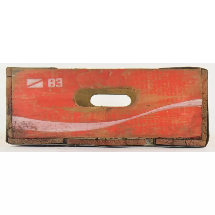 Coca Cola Crate - Red Wooden Coke Carrier
