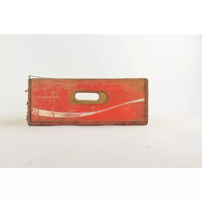 Coca Cola Crate - Red Wooden Coke Carrier - Southern Wooden Box Inc. Arkansas