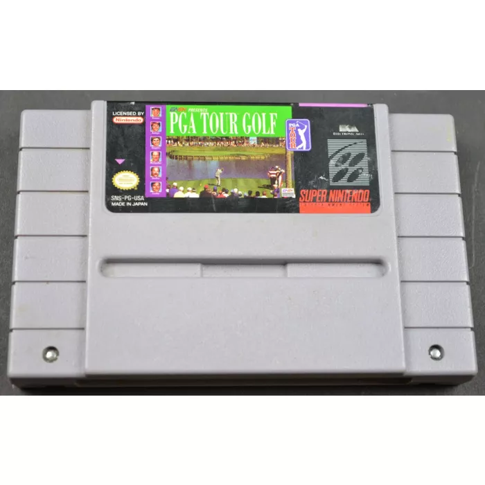 Super Nintendo (SNES) Game - ESPN Presents: PGA Tour Golf - EA Sports 1991