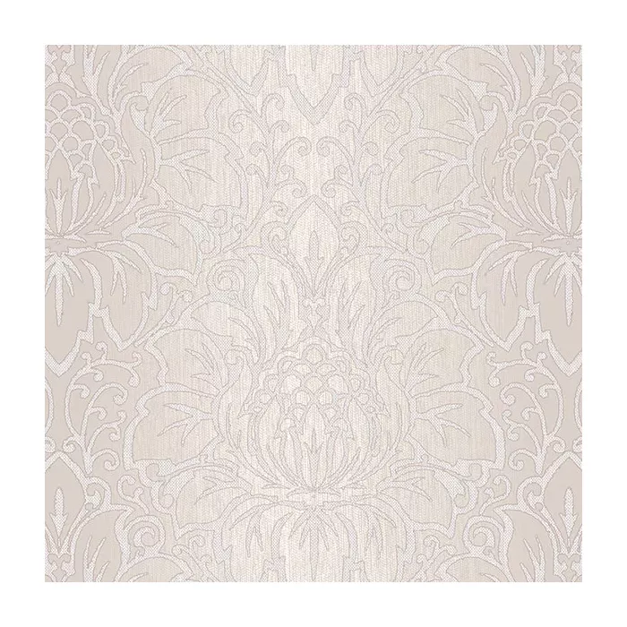 Venetian Damask Wallpaper Taupe, Beige Norwall Wallcovering TX34824