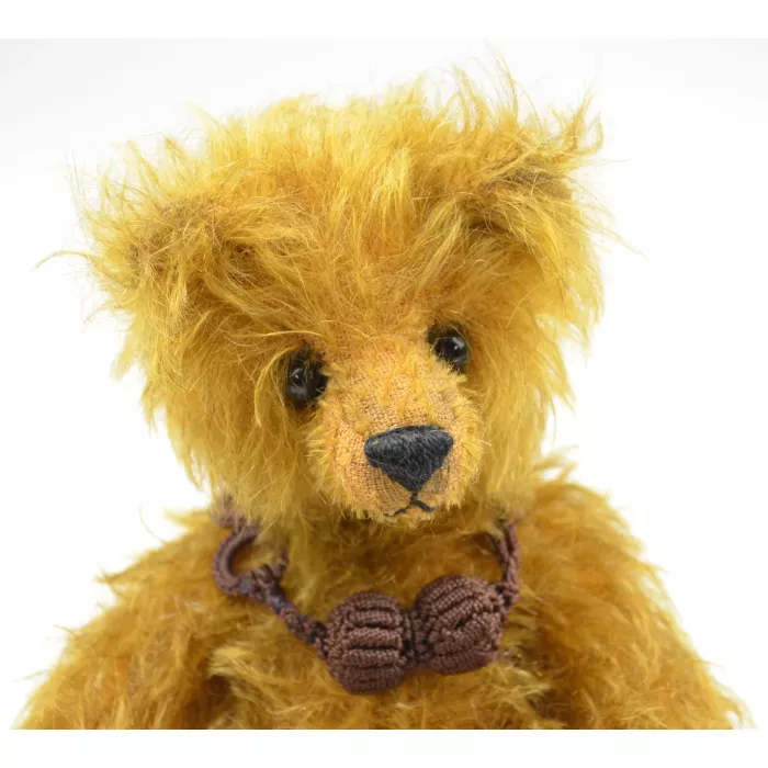 Bainbridge Bears Brown Mohair Teddy Bear - Marty - Donna Hinkleman - OOAK