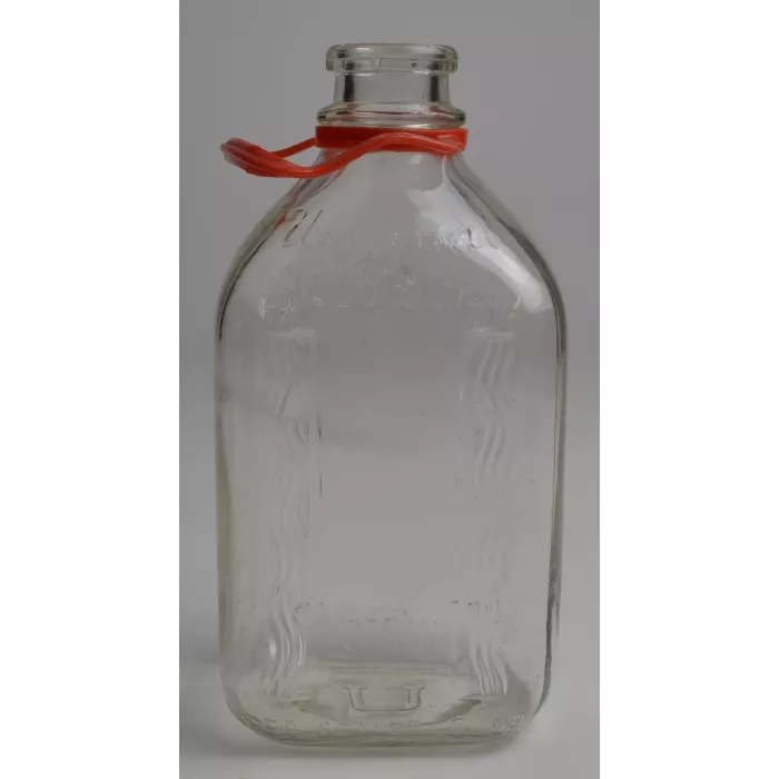 Vintage Universal M.B.S. Inc. 2 Quart Glass Milk Jug - 10" Tall