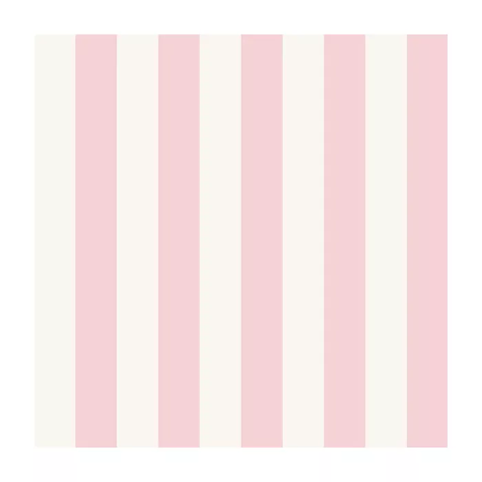 1.25 inRegency Stripe Wallpaper Pink, White Norwall Wallcovering SY33909