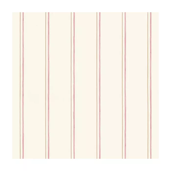 Thin Stripe Wallpaper Pink, Beige Norwall Wallcovering PP35502