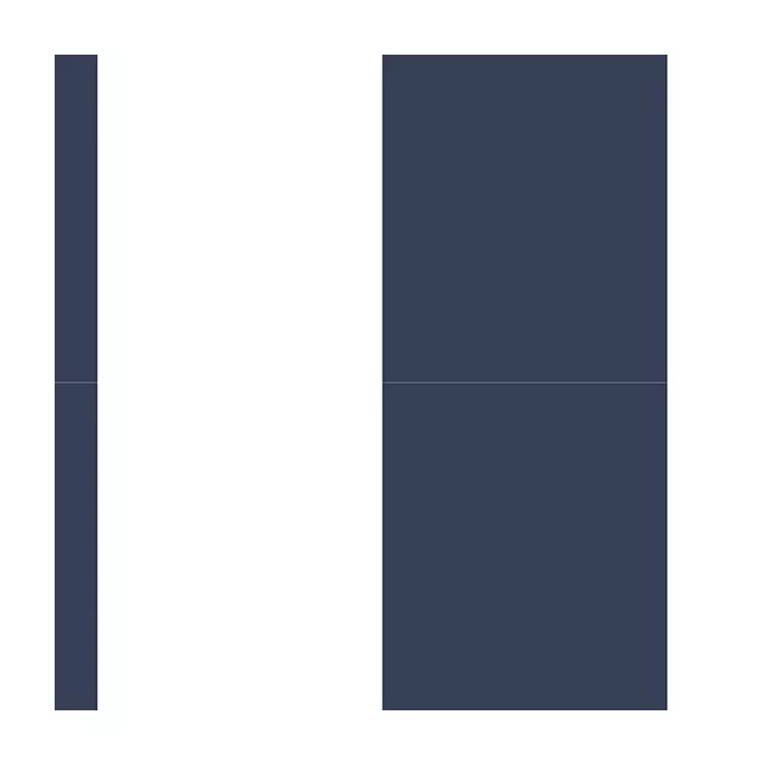 5.25 inStripe Wallpaper Navy Norwall Wallcovering SH34556