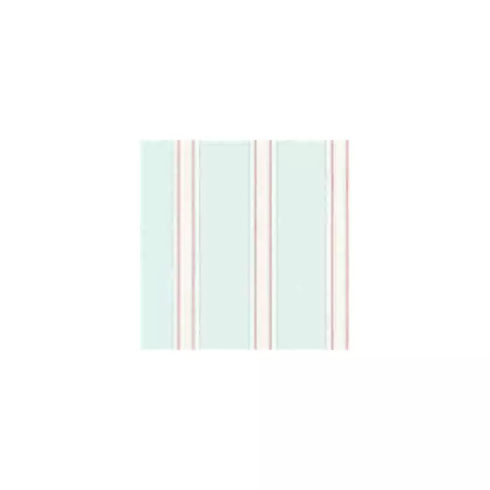 Blue, Rose and Beige Wide Stripe Wallpaper