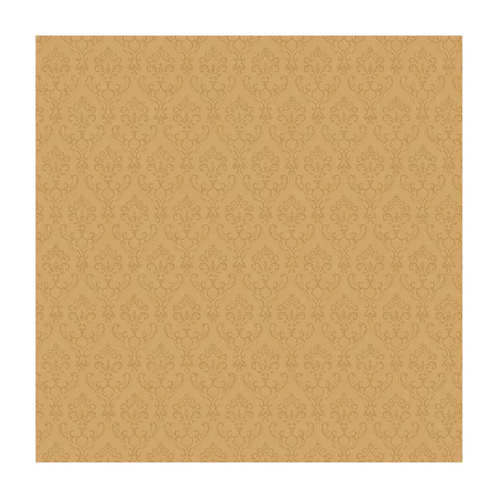 Small Damask Wallpaper Metallic Gold Norwall Wallcovering SK34744