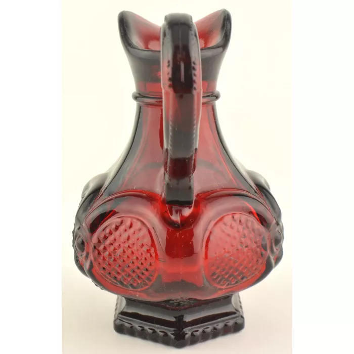 Avon Crystal - 1876 Cape Cod Ruby - Cruet No Stopper - 4.75" Tall