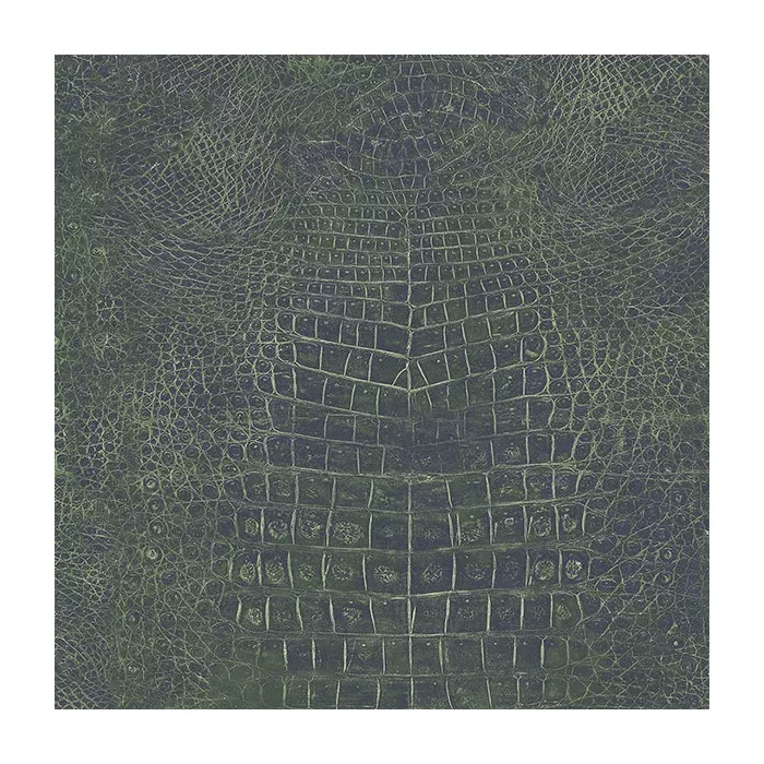 Dark Green Croc Skin Wallpaper Dark Green Norwall Wallcovering G67505