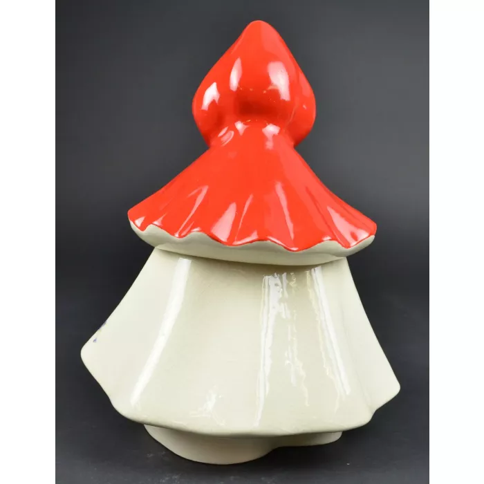 Ceramic Red Riding Hood Cookie Jar - Reproduction Of Original McCoy