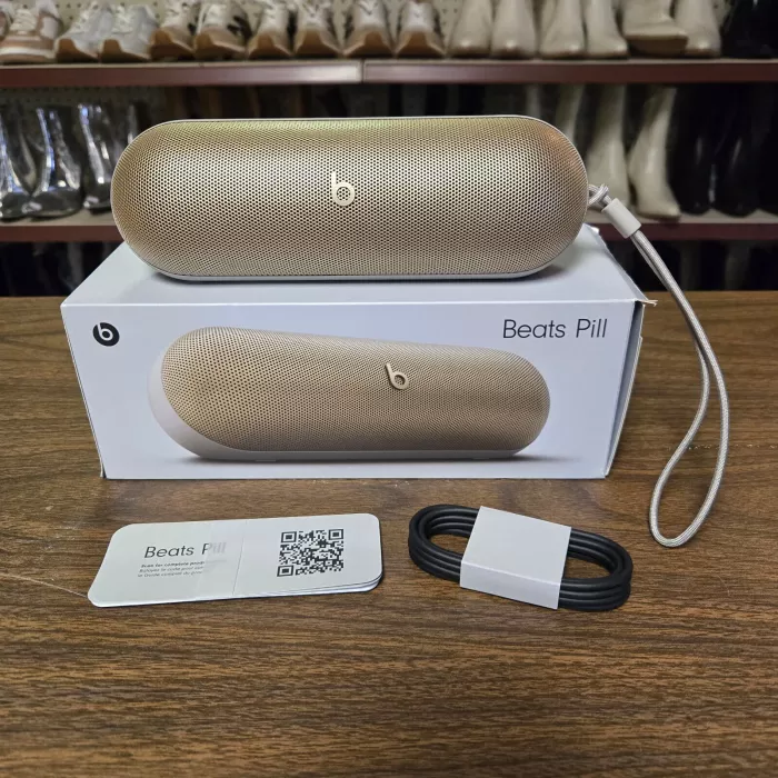 Beats Pill Wireless Bluetooth Speaker & Portable Charger A3211 Champagne