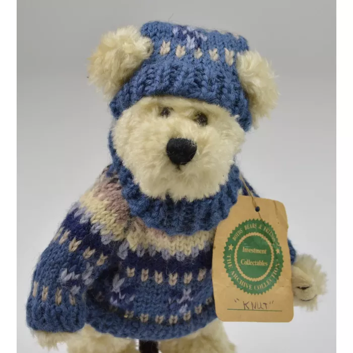 Boyds Bears Plush Teddy Bear - Knut - The Archive Collection - 9" Tall