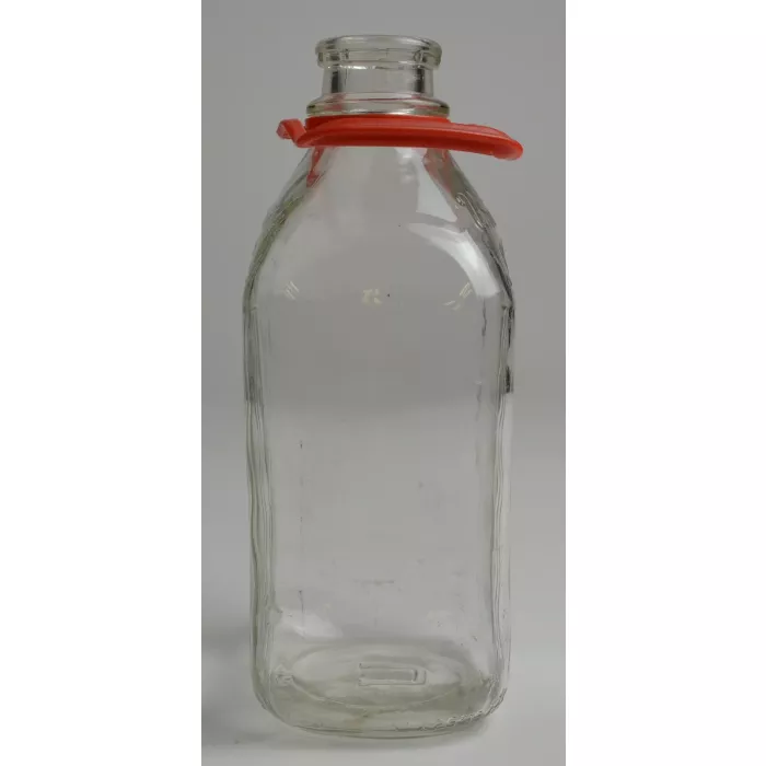 Vintage Universal M.B.S. Inc. 2 Quart Glass Milk Jug - 10" Tall