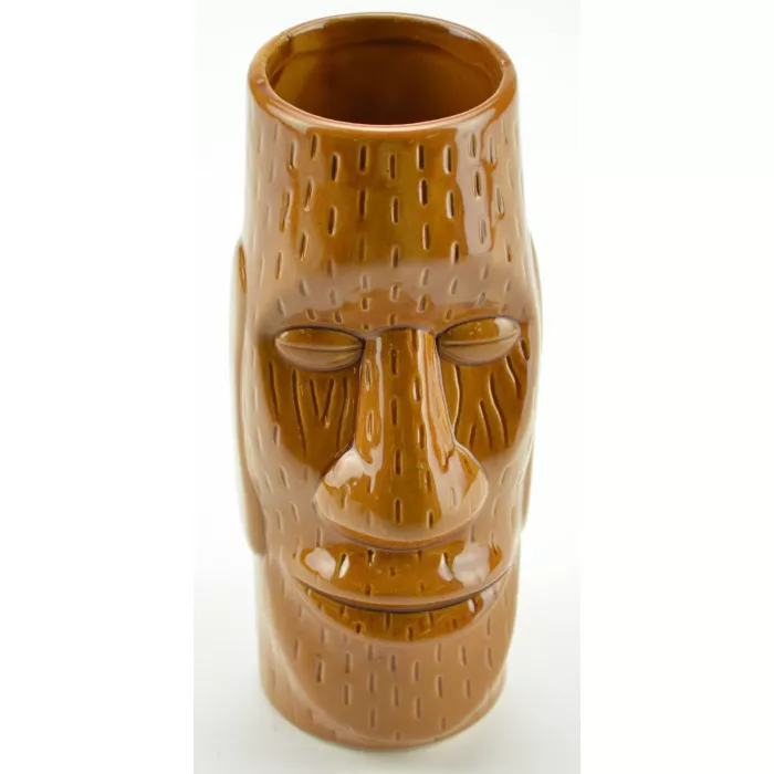 Hawaiin Tiki Mug - Face Depiction - 6.75" Tall