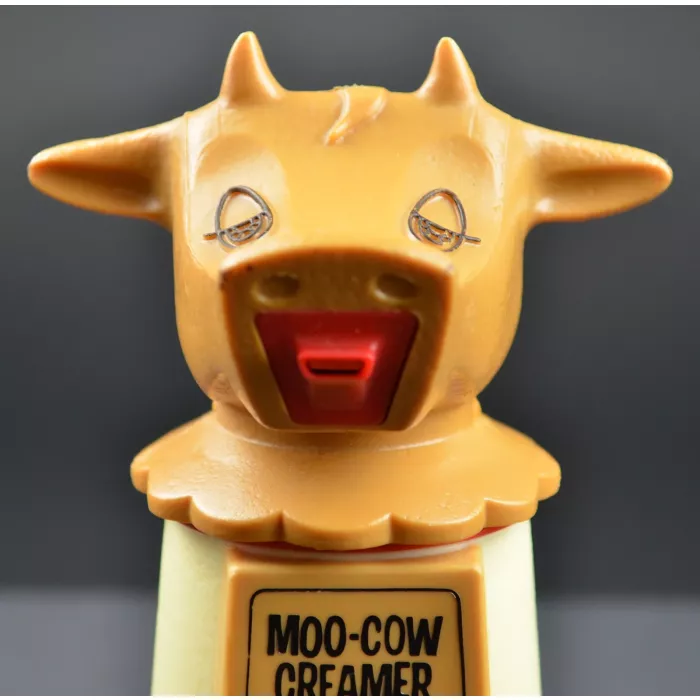 Vintage Whirley Industries Moo Cow Creamer - 6.5" Tall