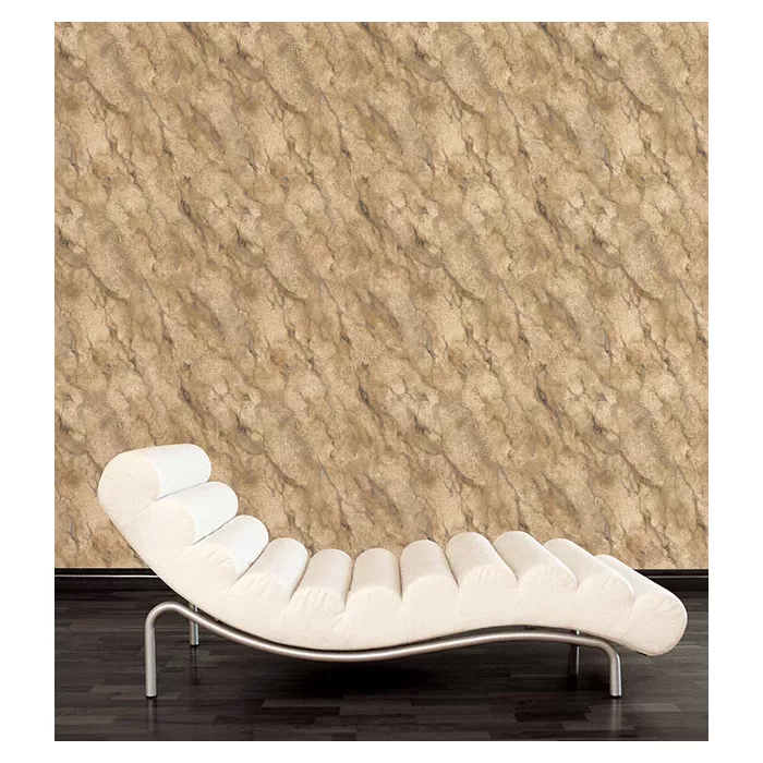 Calacatta Marble Wallpaper Beige, Grey, Ochre, Metallic Gold Norwall Wallcovering TX34846