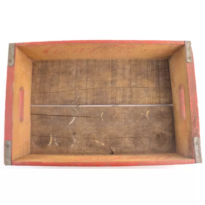 Coca Cola Crate - Red Wooden Coke Carrier - 1978 Temple Chattanooga