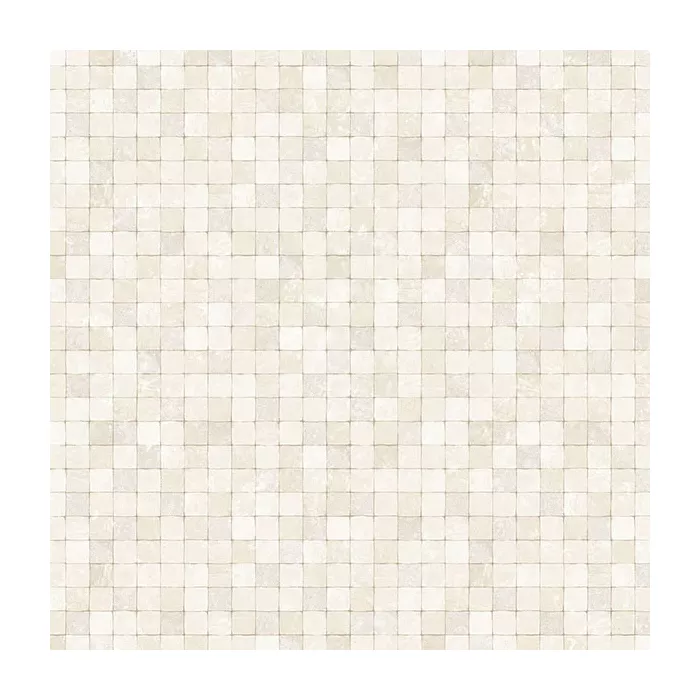 Shades of Beige/Cream/White Faux 1/2 inTile Beige, Cream, Off white Norwall Wallcovering G67423