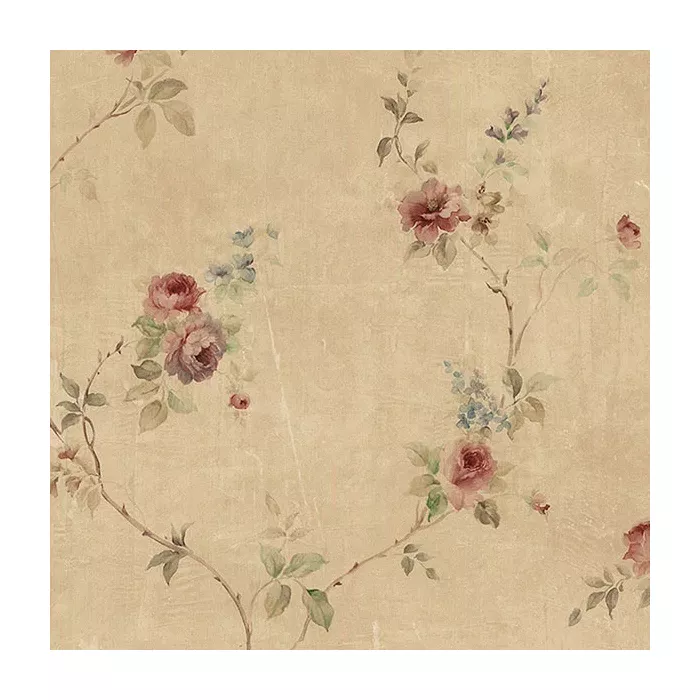 White Wedding Trail Wallpaper Beige, Red, Blue, Green Norwall Wallcovering SP24431