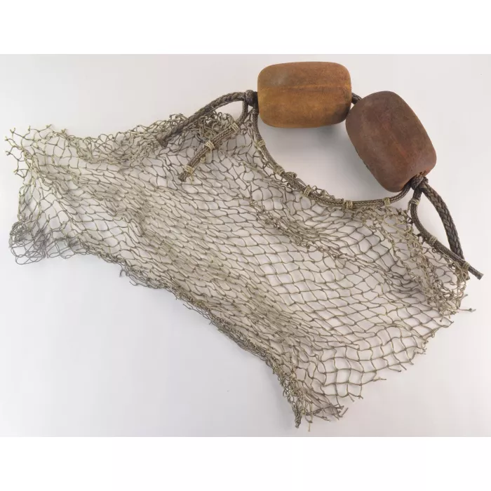 Fishing Net And Floats Nautical Decoration - 2 Floats