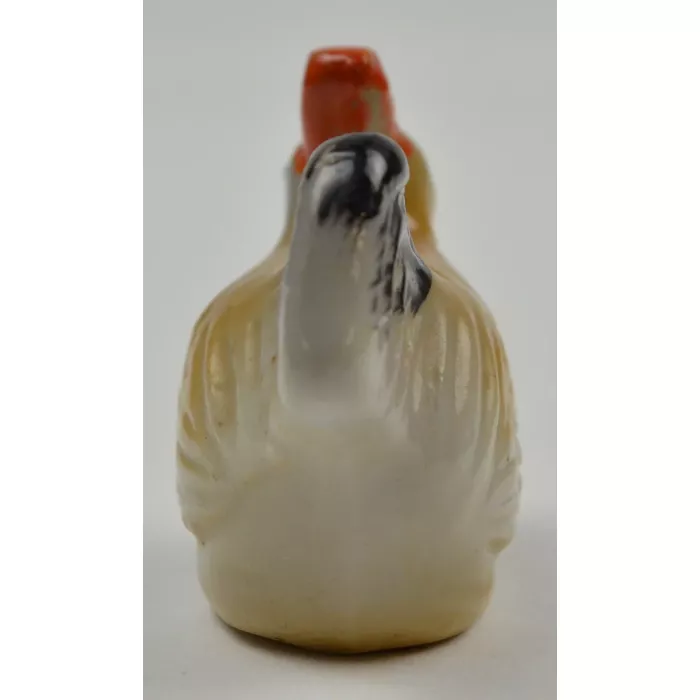 Vintage Ceramic Rooster Mini Salt Shaker - 1.375" Tall