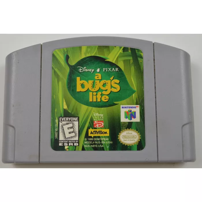 Disney Pixar A Bug's Life - Nintendo 64 Game Cartridge - Activision 1999