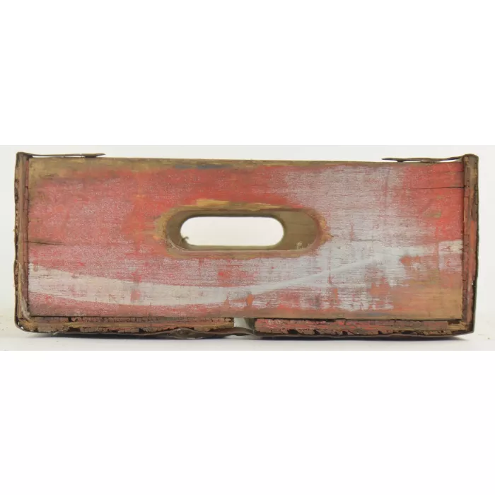 Coca Cola Crate - Red Wooden Coke Carrier - 1974 Chattanooga