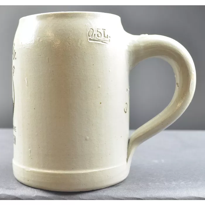 Collectible Michelsbrau Brenner A. G. Half Liter Beer Stein - 5" Tall