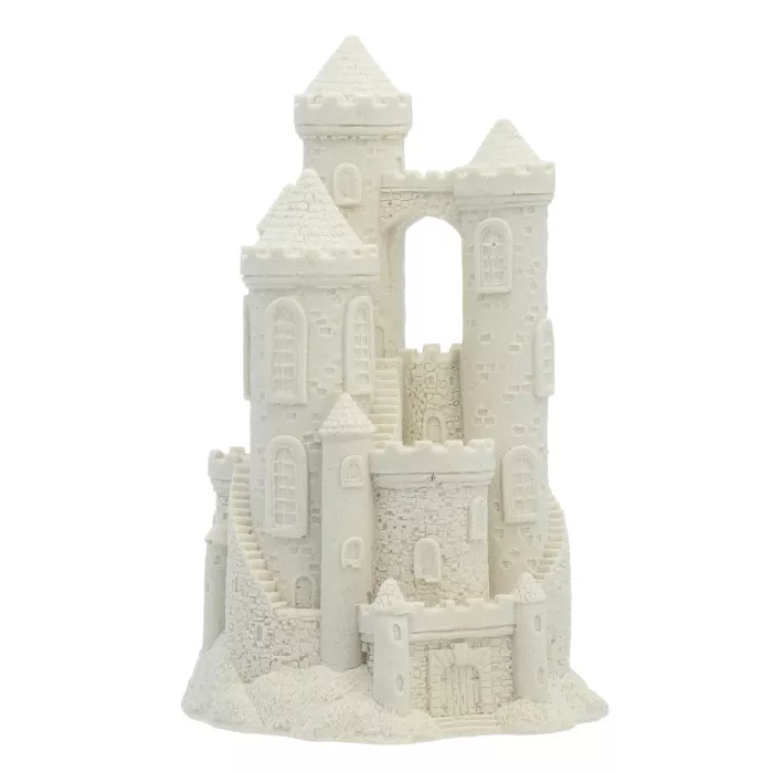 Mr. Sandman Sand Castle Figurine 754 - 10" Tall - White
