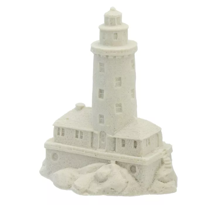 Mr. Sandman Sand Sculpture Figurine - Lighthouse 814 - 4.25" Tall