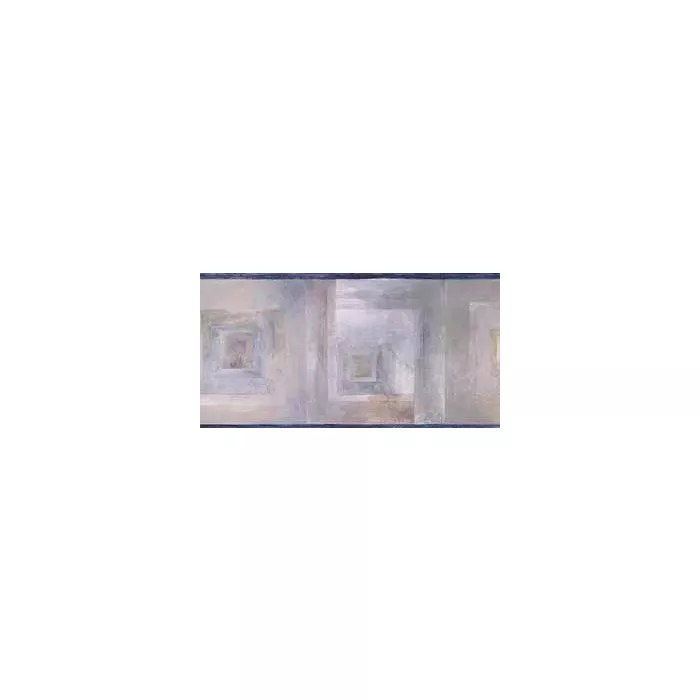 Contemporary Geometric Wallpaper Border