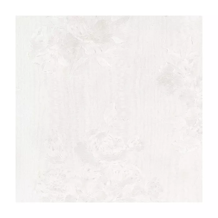 In Register Floral Moiré Wallpaper Pearl Norwall Wallcovering SM30311
