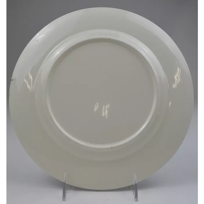 Vintage 1957 Calendar Dinner Plate With Zodiac Signs Around Rim