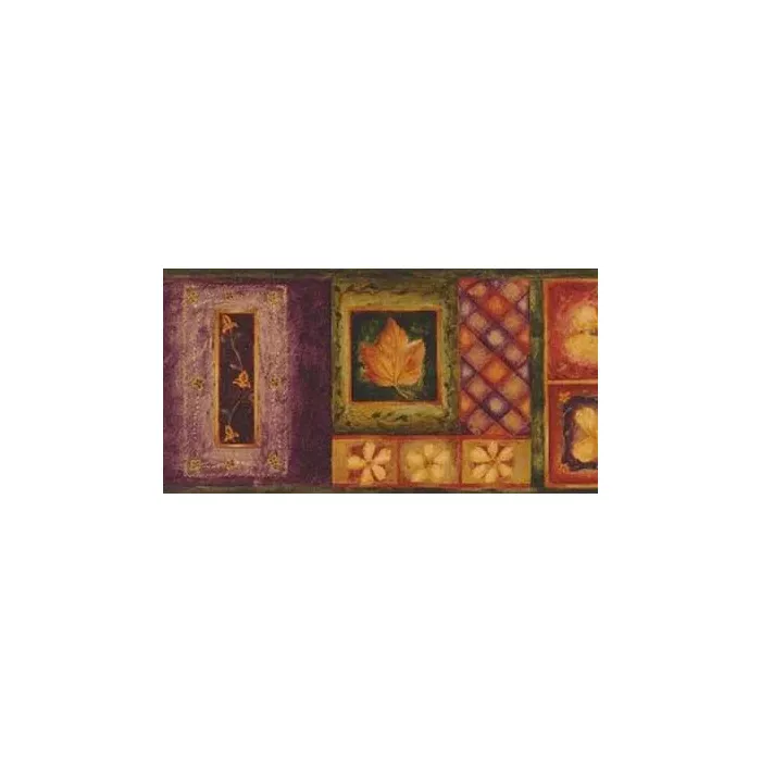 Gypsy Patchwork Wallpaper Border