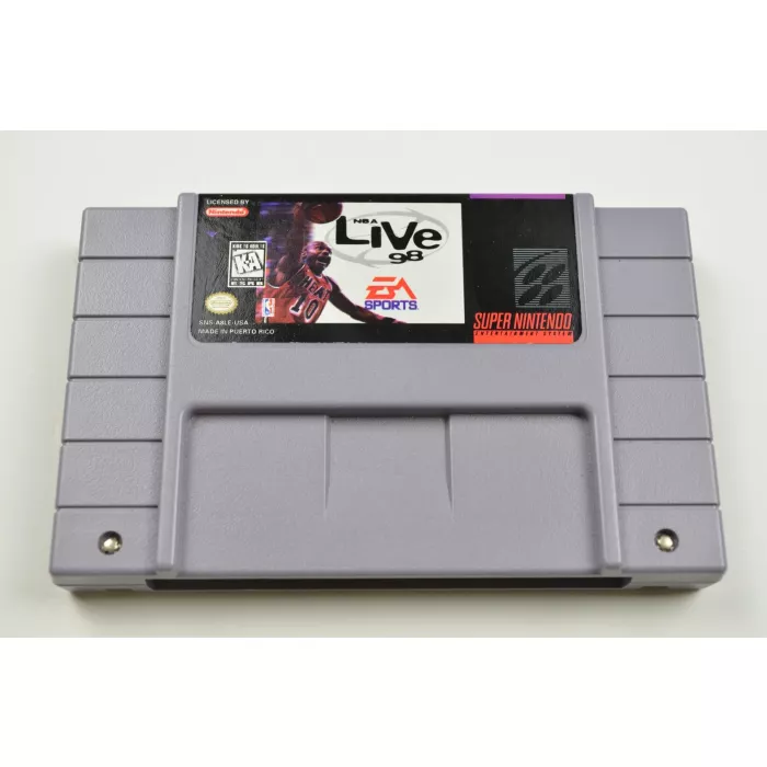 Super Nintendo (SNES) Game - NBA Live 98 - Basketball
