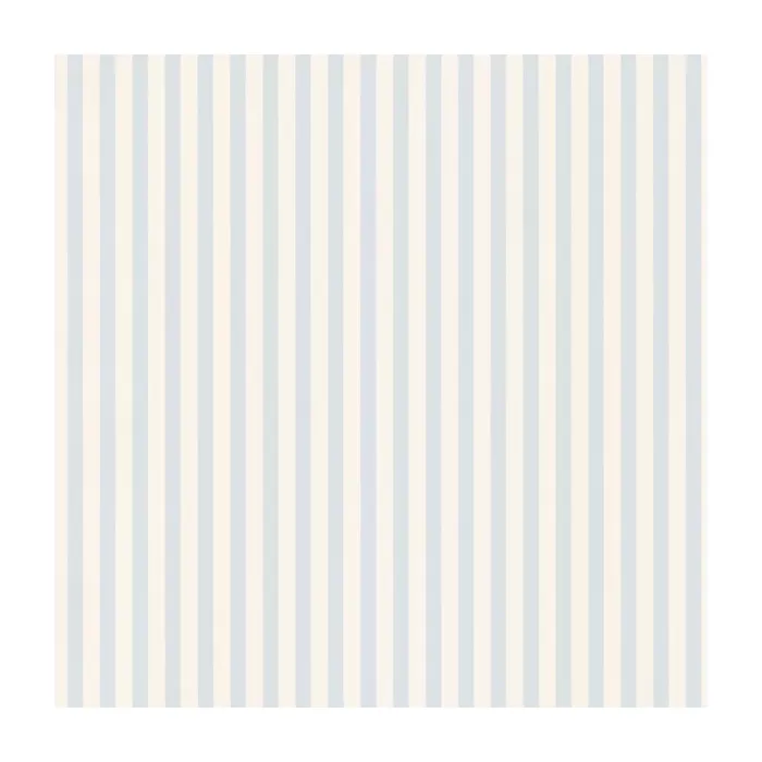 6mm Stripe Wallpaper Blue, Cream Norwall Wallcovering PR33828