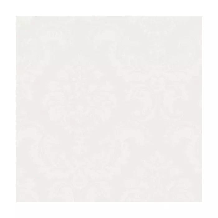 Damask Emboss Wallpaper Pearl Norwall Wallcovering SK34710