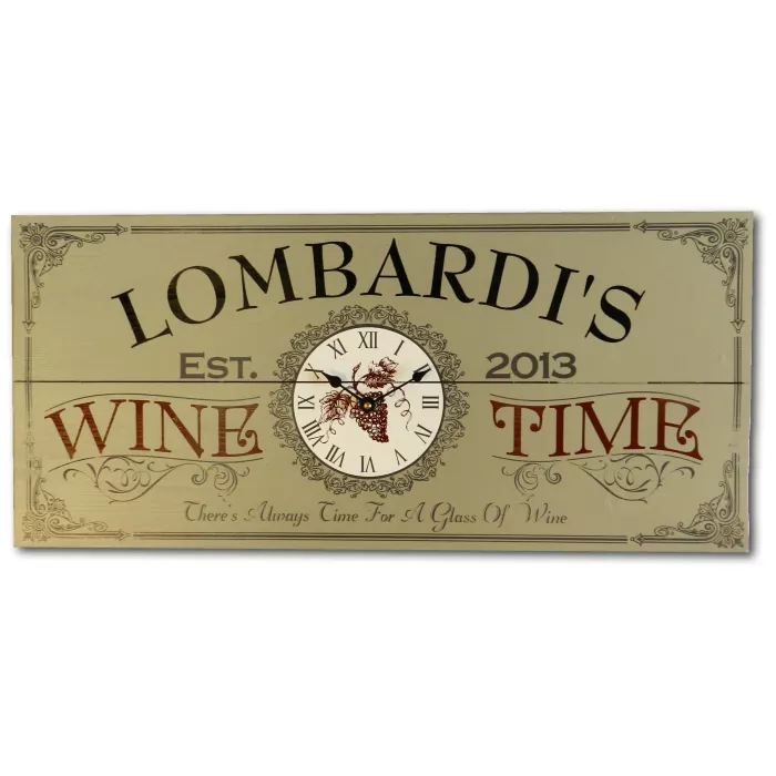 Wine Time Clock