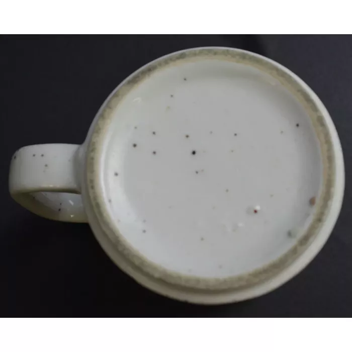 Hand Painted Floral Pattern Coffee Mug - Pottery - 3.5" Tall