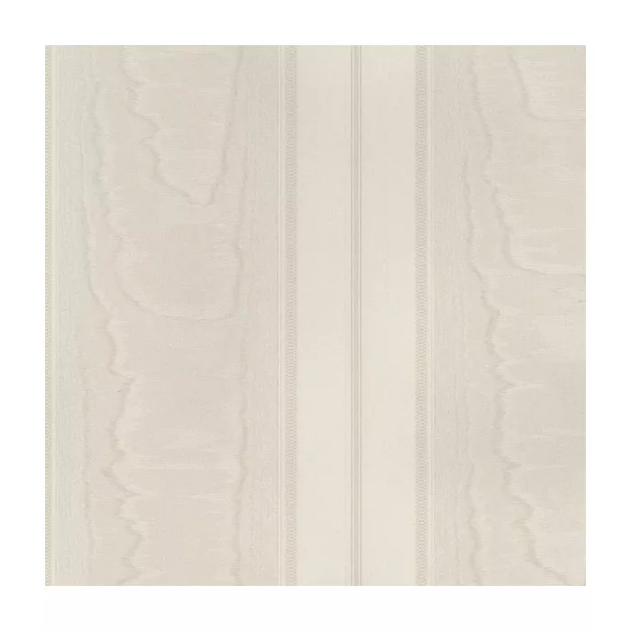 Wide Moiré Wallpaper Light Cream, Beige Norwall Wallcovering SK34760