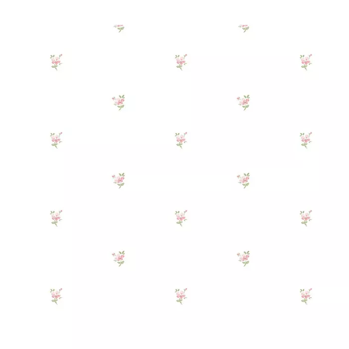 Mini Daisy Wallpaper Pink, Green Norwall Wallcovering PR33845