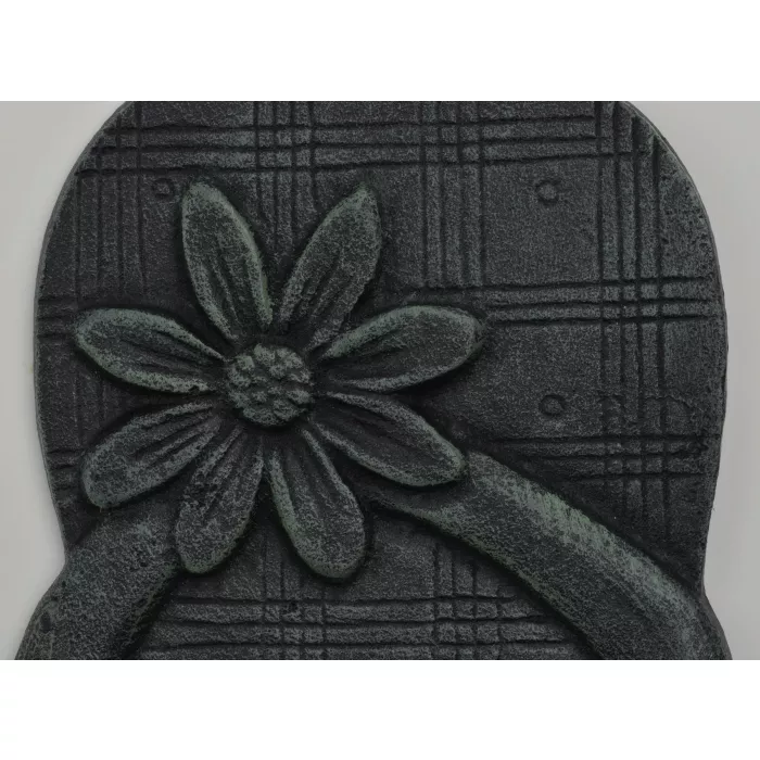 Cast Iron Flip Flop Yard & Garden Stepping Stone