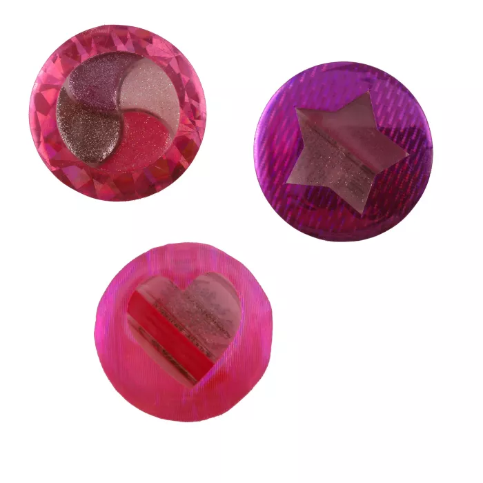 Hotsie Totsie Ga Ga Flavored Lip Gloss - 3 Pack - Grape, Cherry and Strawberry