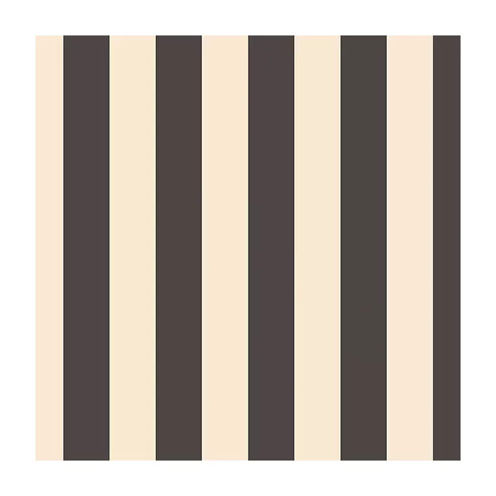 1.25 inRegency Stripe Wallpaper Black, Beige Norwall Wallcovering SH34554
