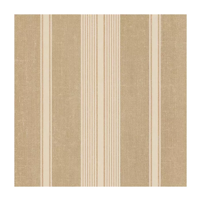 Cushion Stripe Wallpaper Metallic Gold, Beige Norwall Wallcovering SD25690