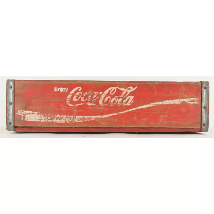 Coca Cola Crate - Red Wooden Coke Carrier